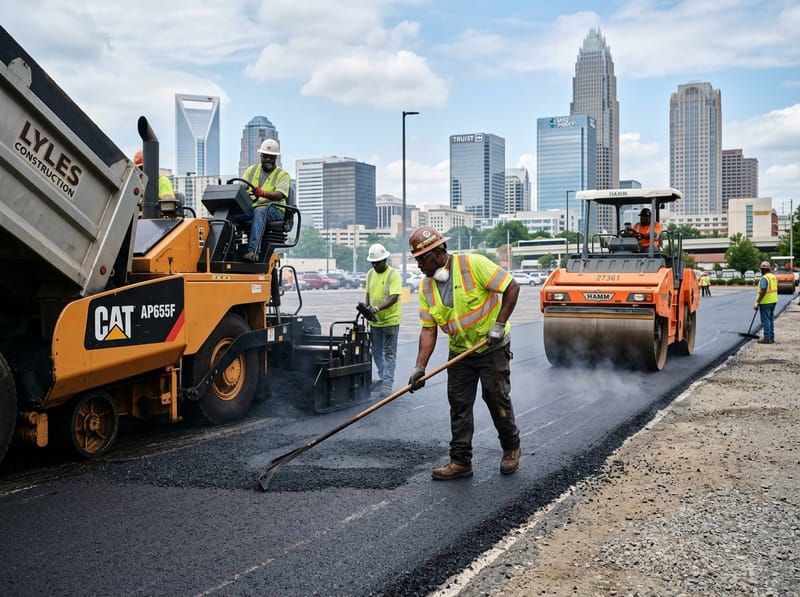 Parking Lot Paving - Charlotte, NC